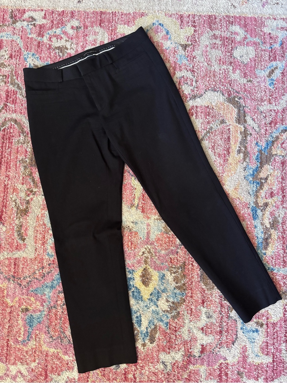 Banana Republic Black SLOAN Women's Cropped Dress Pants